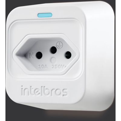 Dispositivo De Proteção Anti Surto 1 Tomada 2p+ Eps301 Branco Bivolt