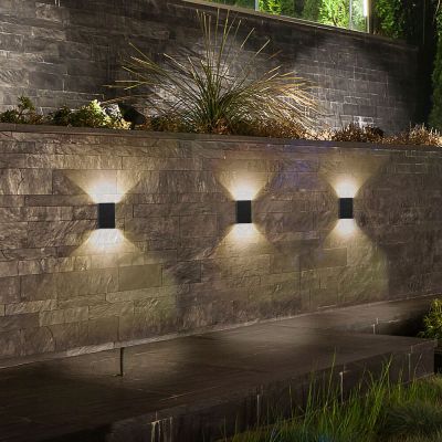 Arandela Led 4w 3000k Preto Bivolt Taschibra