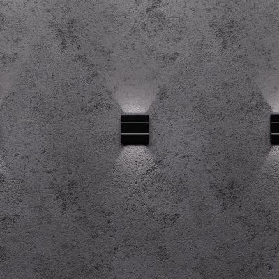 Arandela Led Pilar 6w 6500k Preto Bivolt Taschibra