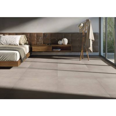 Porcelanato 80cm X 80cm Hit Fendi Cinza Retificado Extra Portobello