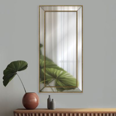 Espelho Filetado Dourado  40CM X 80CM Tropical Artes