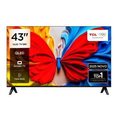 TV QLED 43" S5K HVA Smart Preto Bivolt Semp TCL