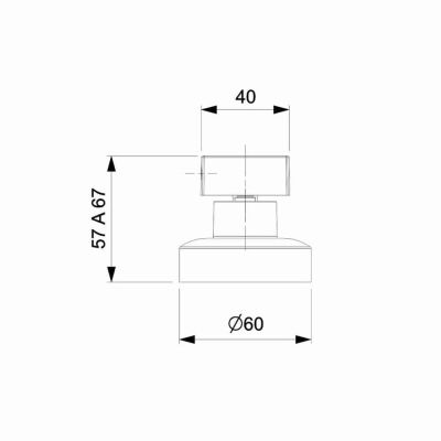 Acabamento De Registro 1/2" a 1" Bas Docol/celite Flow Cromado Celite