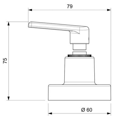 Acabamento De Registro 1/2" a 1" Bas Deca Smart-n Cromado Celite