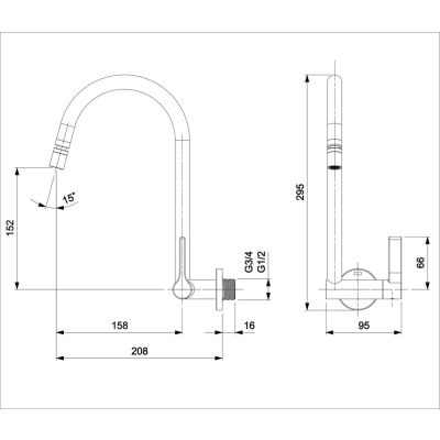 Torn Coz Parede Lix Cromado C/arej Celite