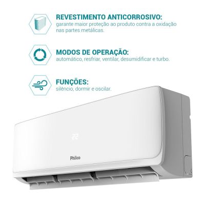 Ar Condicionado Split 18000 Btus Pac18fi Branco Frio Philco