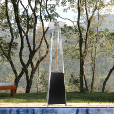 Aquecedor de Ambiente Externo Warm Machine a Gás 1,80m Marrom Fascino