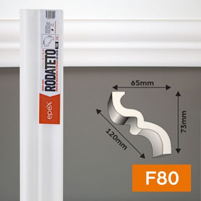 Rodateto 2M F80 Branco Epex