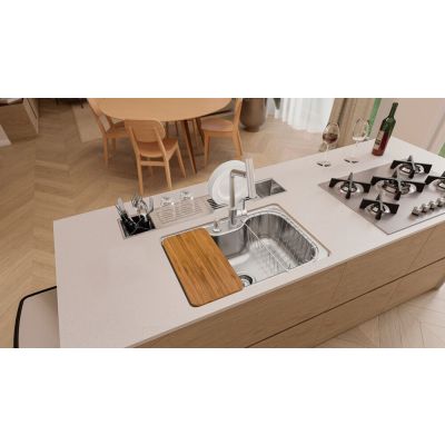 Cuba para Cozinha de Embutir Especial Morgana Aço Inox Tramontina