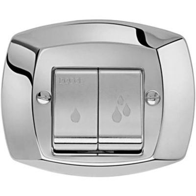 Acabamento para Válvula de Descarga Clássica Salvágua Cromado Docol