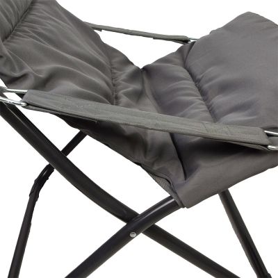 Cadeira De Metal Campeche Cinza Fascino