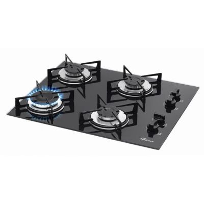 Cooktop a Gás 4 Bocas Preto 1519-5713 Fischer