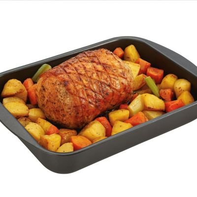 Assadeira 27x18 Cinza Classic Tramontina