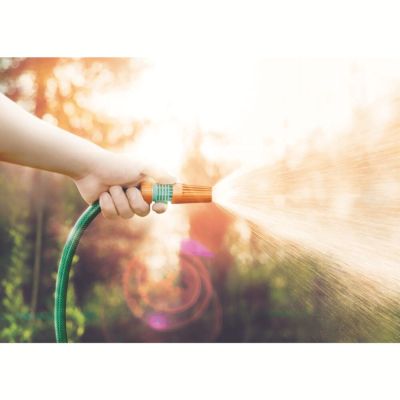 Mangueira Flex Regulável com Esguicho 15m Verde Tramontina