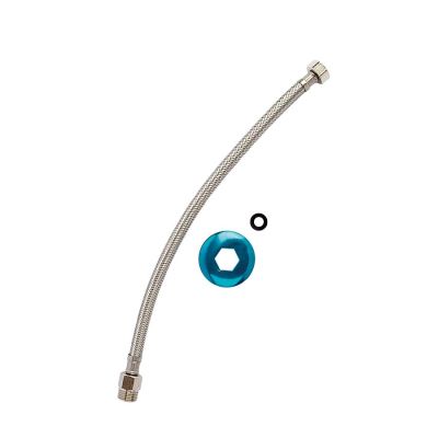 Engate Flexível 40cm Metal Cromado Hidrofama