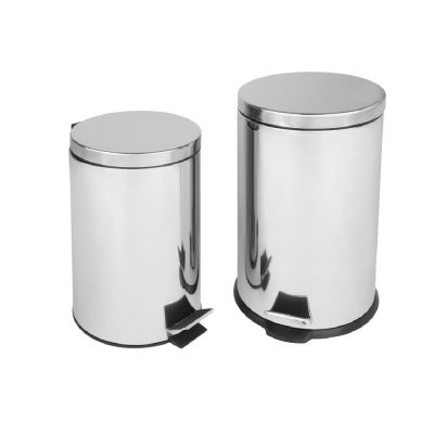 Lixeira Bella com Pedal 20L Inox Casa&Ideia