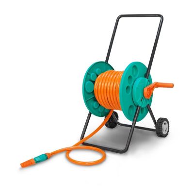 Enrolador de Mangueira até 80m Verde Tramontina