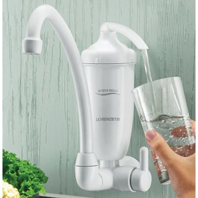 Purificador de Água com Torneira de Parede Lorenzetti Acqua Bella Branco