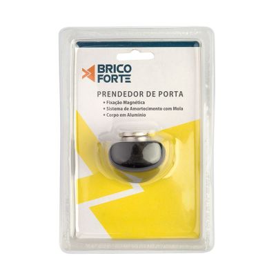 Prendedor de Porta Brico Forte Piso Preto