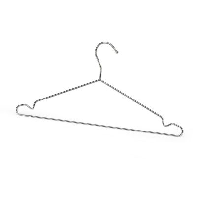 Cabide com Cavas Arthi Cromado 6 Peças