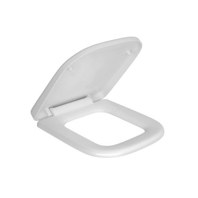 Assento Sanitário Polipropileno Quadra/Unic/Polo/Axis com Queda Amortecida Branco Deca