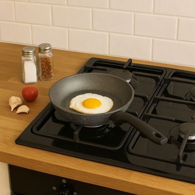 Frigideira Mythos Cinza 24cm Casa&Ideia Tognana