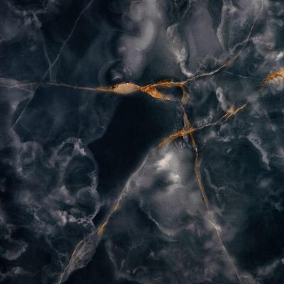 Porcelanato Onyx Neon Azul Preto Retificado Polido 80x160 Málaga