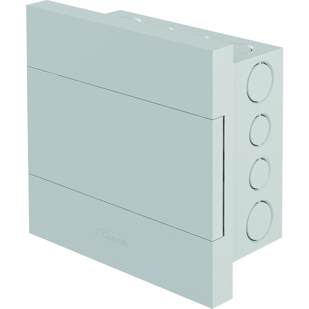 Quadro Distribuição 12 Disjuntor Pvc com Barramento Amanco