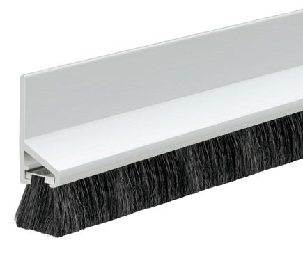 Veda Porta 80cm Escova Branco Tecnoperfil