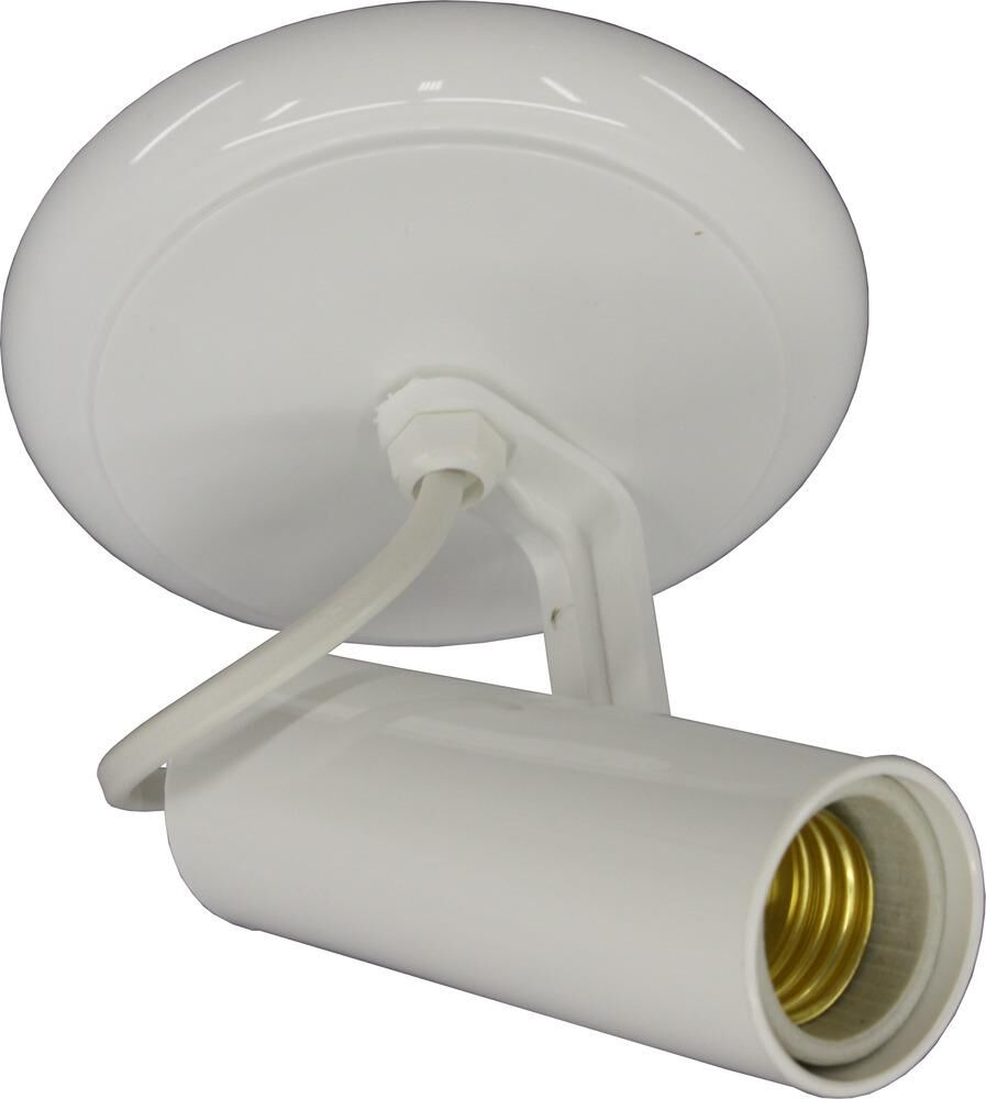 Spot Vitralux 1 Lâmpada Infinity sem Aleta E27 Branco