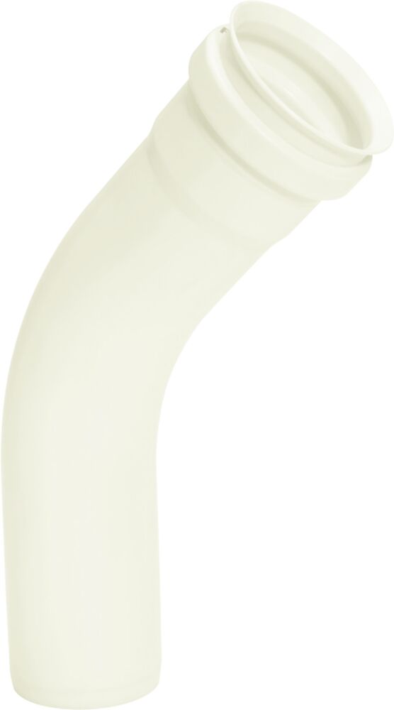 Curva Longa 45 40mm Pvc Esgoto Branco Amanco