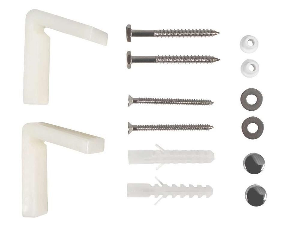 Parafuso para Fixação Lateral de Bacias e Bidês Deca 10mm com 2 peças Cromado Deca