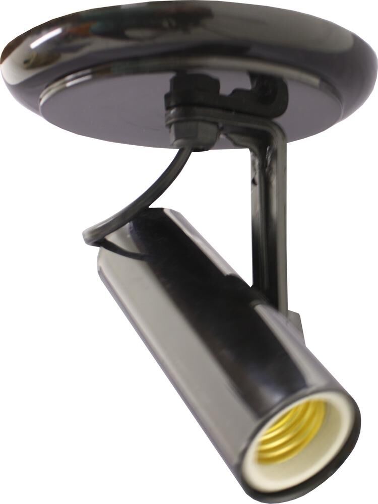 Spot Vitralux 1 Lâmpada Infinity sem Aleta E27 Preto