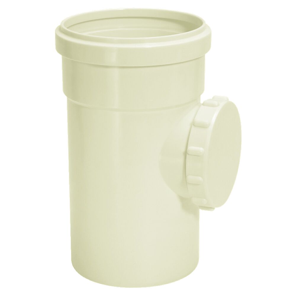 Tee Inspeção 150x100mm Pvc Esgoto Branco Amanco