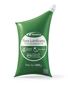 Pasta Lubrificante 80gr Pvc Incolor Amanco