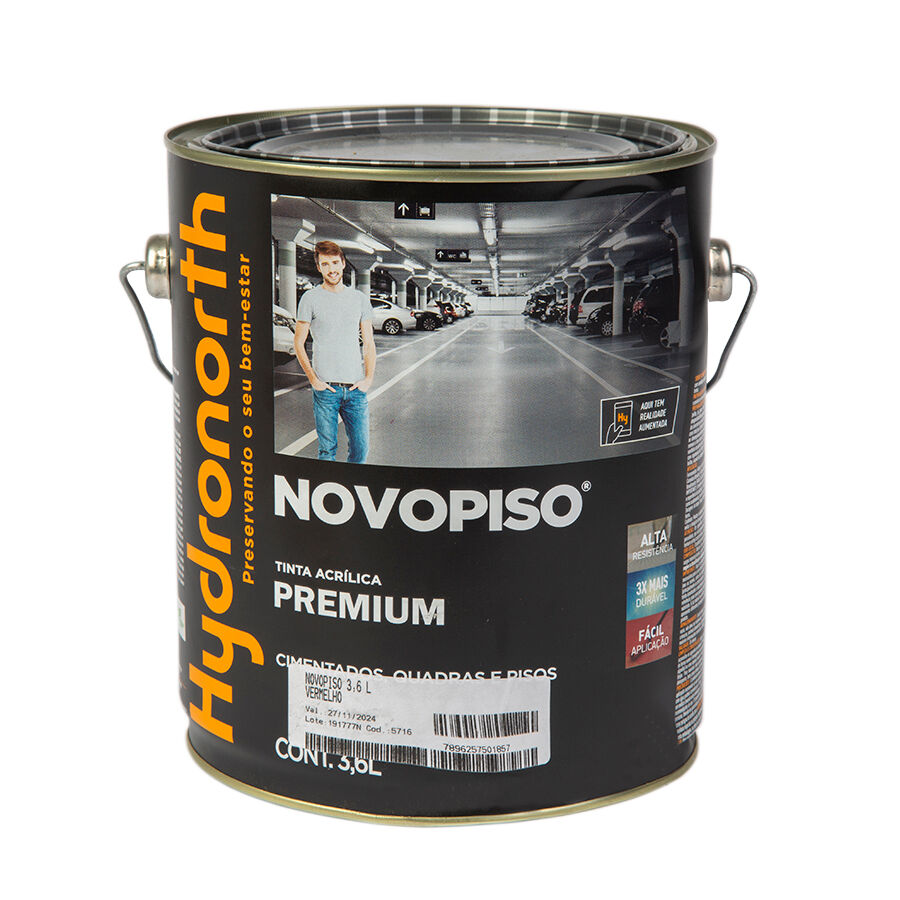 Tinta Novo Piso 3,6L Hydronorth