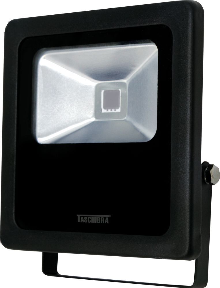 Refletor Led10W Bivolt Luz Branca Taschibra