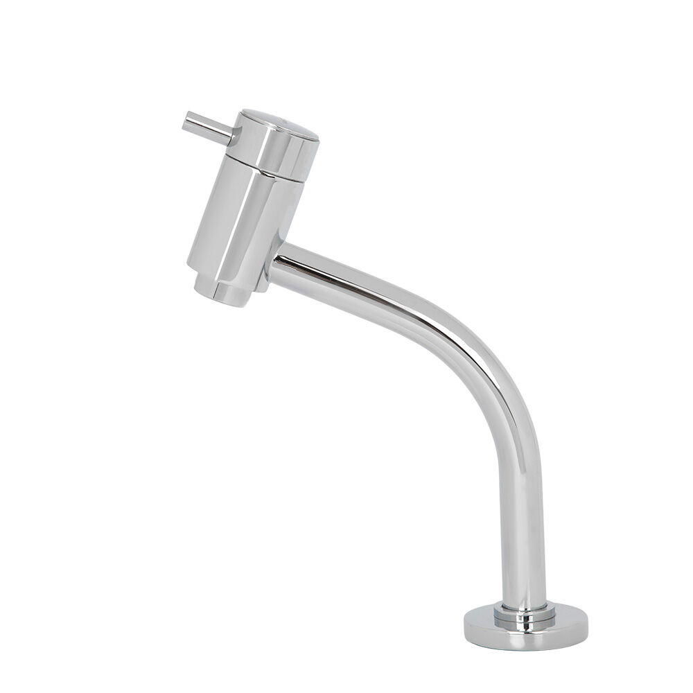 Torneira para Banheiro de Mesa Bica Baixa 1/2 Lyn Cromado Addra