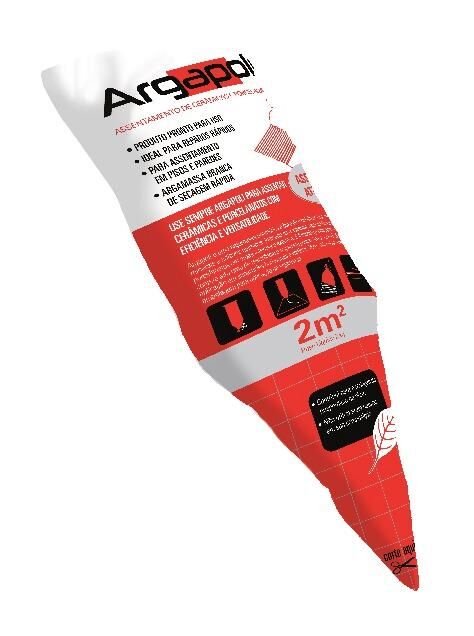 Argamassa Cerâmica e Porcelanato 1,5kg Branca Argapoli
