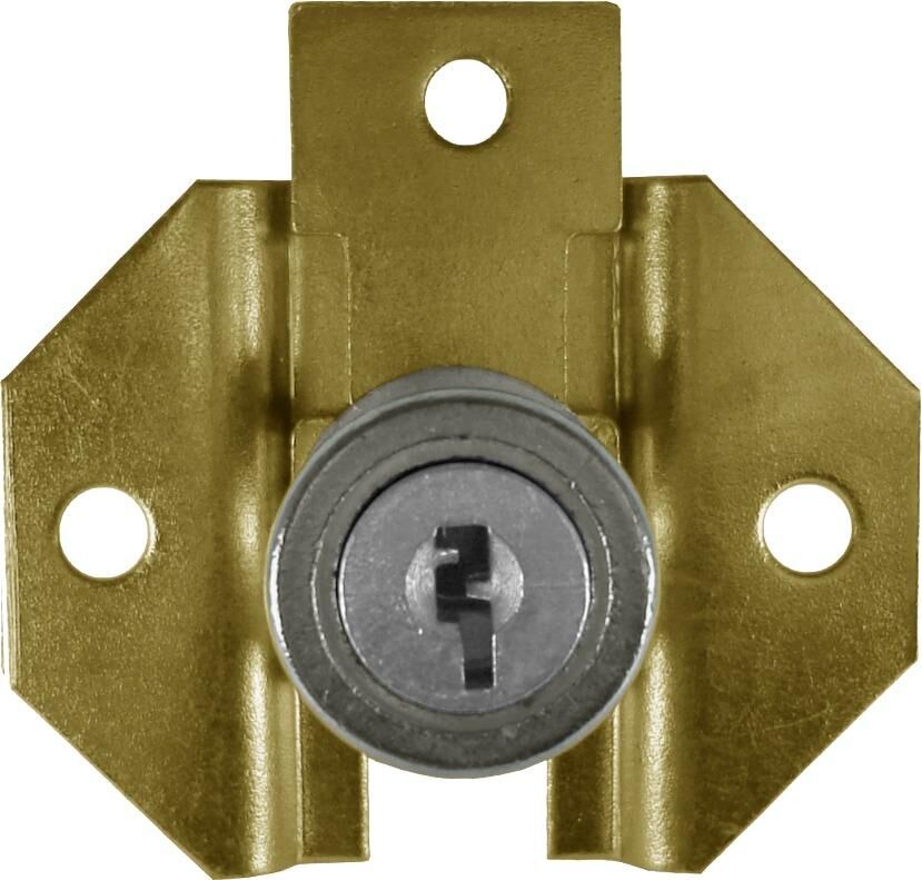 Fechadura para Móveis F1000 Niquelado 31mm Aliança
