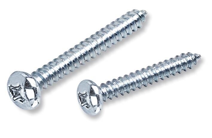 Parafuso de Ferro Auto Atarrachante Bemfixa 4,8x25mm Cabeça Panela 10 Peças