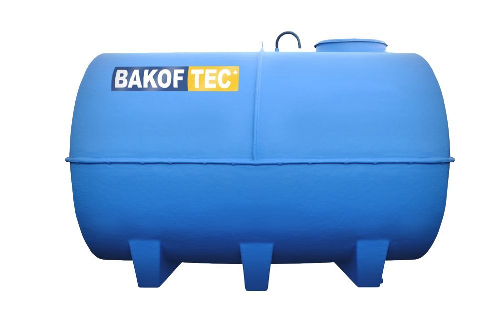 Cisterna Fibra Horizontal Bakof Tec 5000L