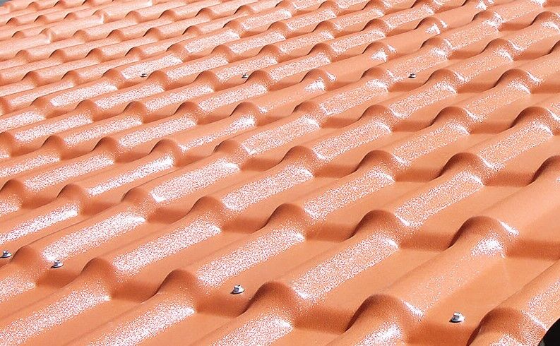 Telha PVC Plan 88x242cm Cerâmica Tubozan
