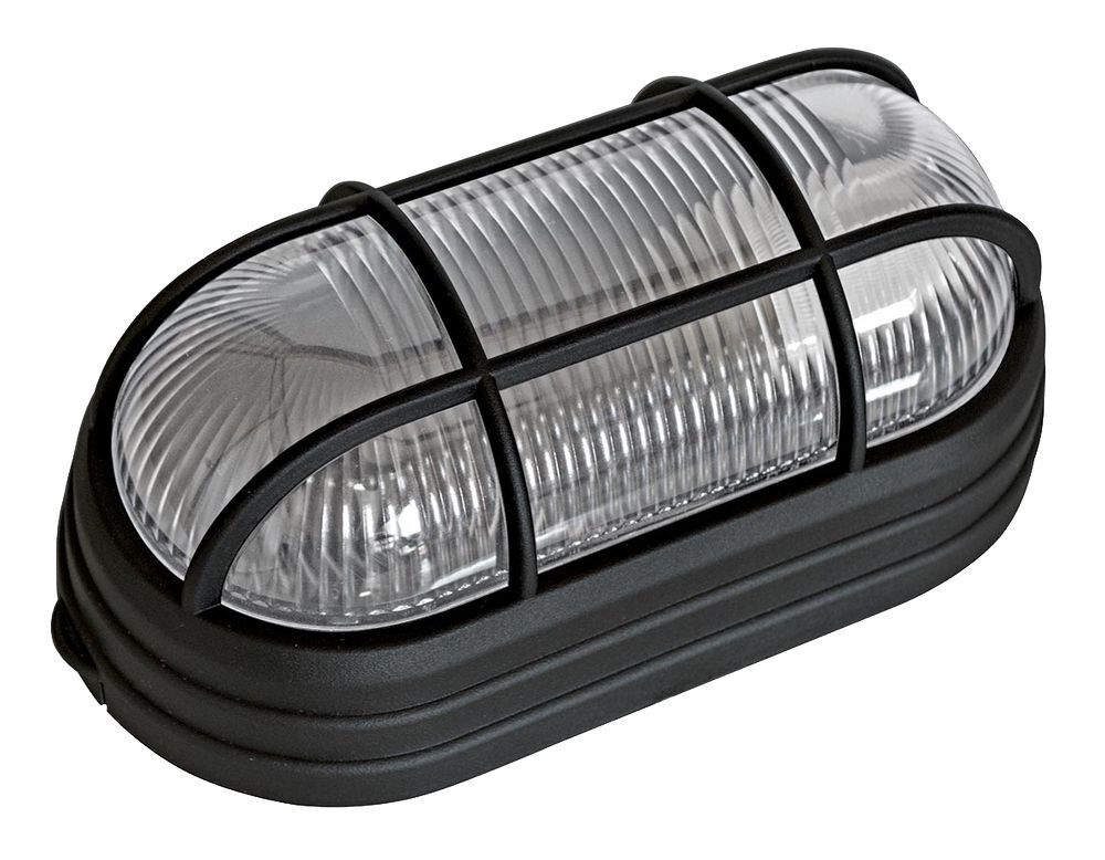 Luminária Tartaruga Dital Marina 1 Lâmpada com Grade E27 Preta