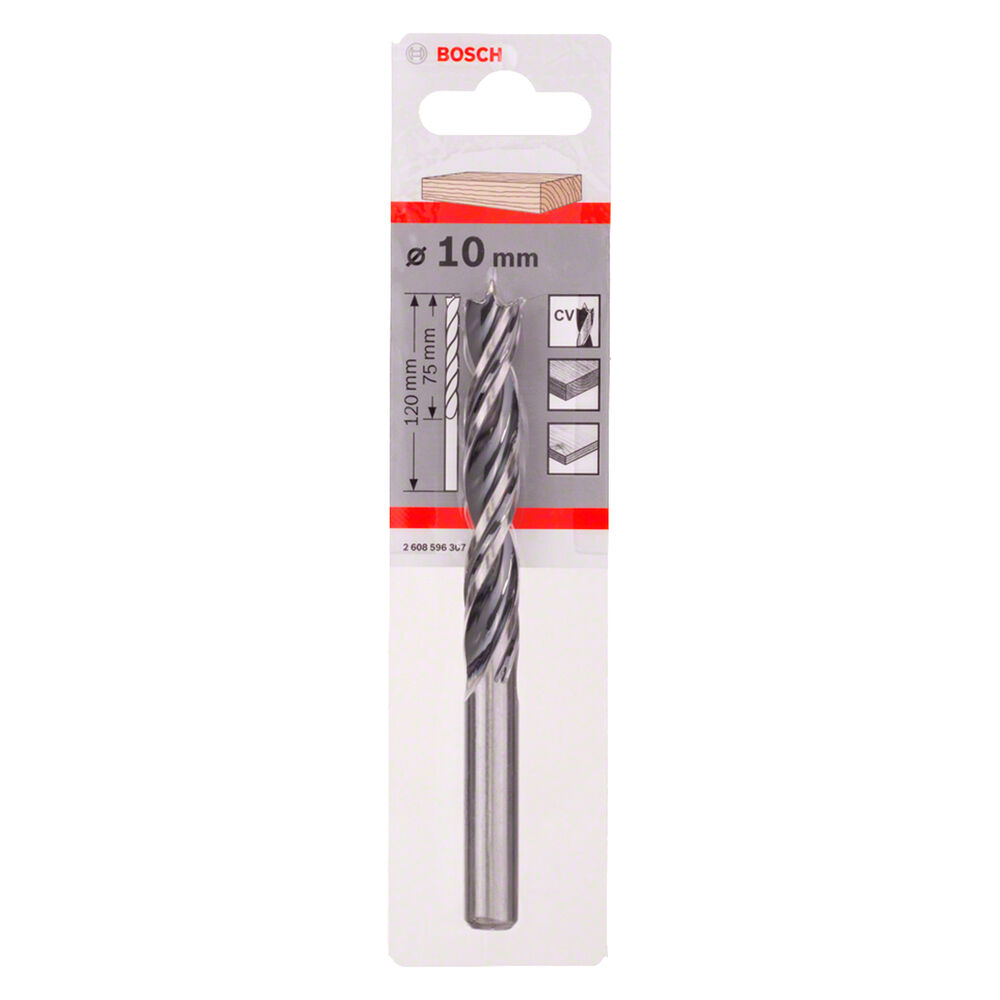 Broca 3 Pontas para Madeira 10x120mm Bosch