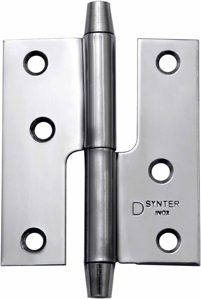 Dobradiça Hamburguesa Direita Inox 71IDC 70mm Synter