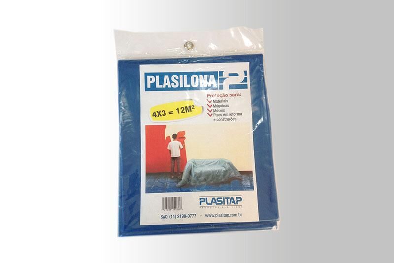 Lona Plasitap 3x4m Azul