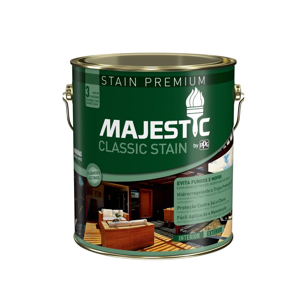 Stain Renner Majestic Classic Premium 3,6L Mogno Acetinado