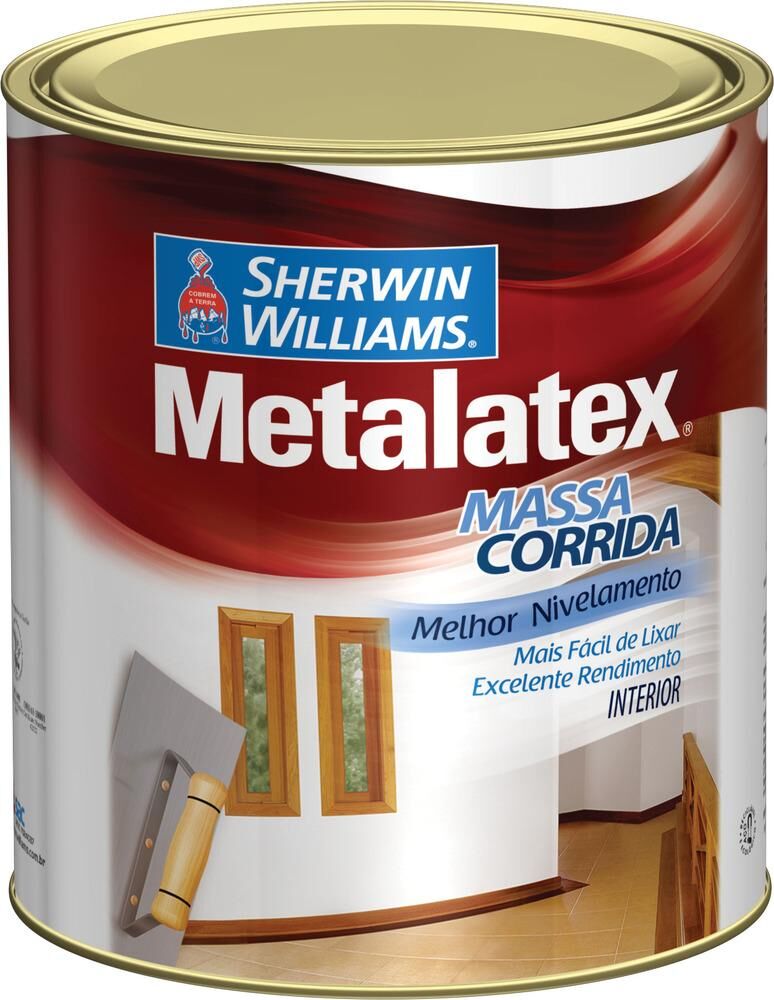 Massa Corrida Sherwin Williams 900ml Branca