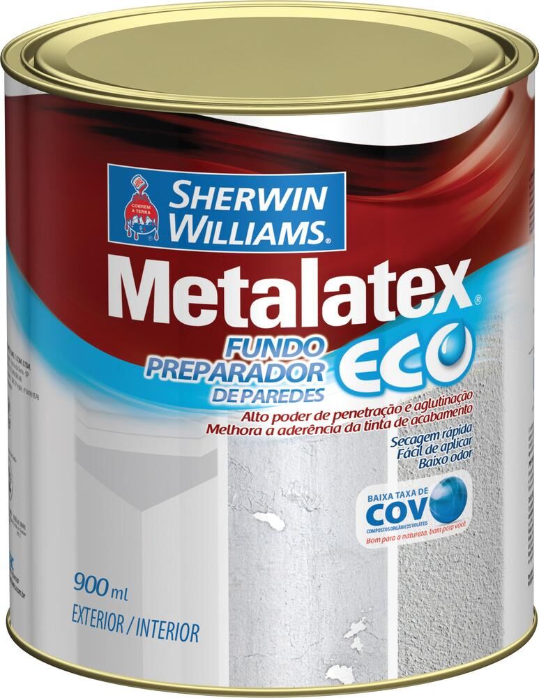 Fundo Preparador Eco Sherwin Williams Branco 900ml